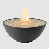 The Outdoor Greatroom Cove 42" Concrete Edge Gas Fire Pit Bowl - CV-30EWHT