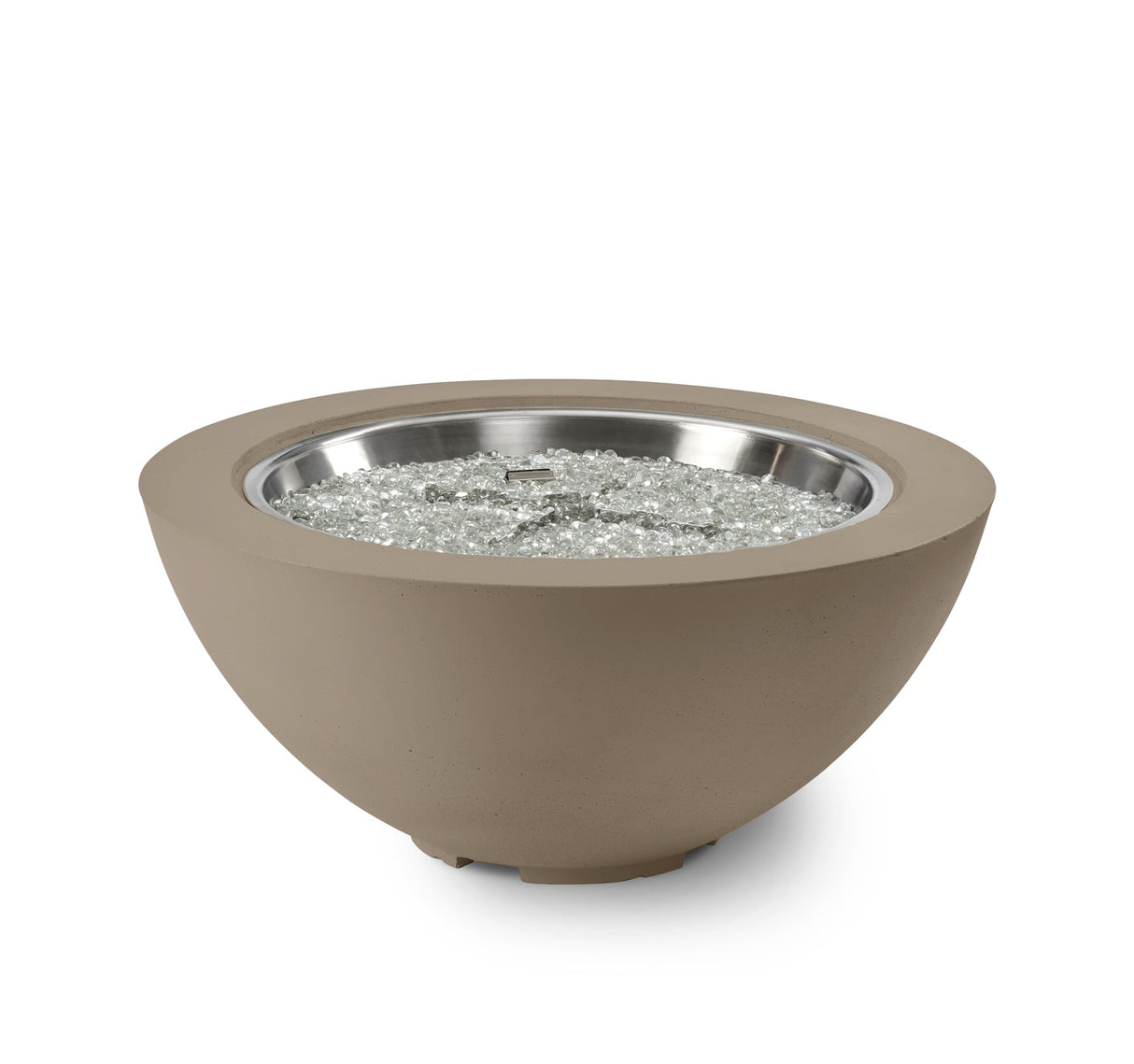 The Outdoor Greatroom Cove 60" Concrete Bowl Gas Fire Pit - CVB-60NG