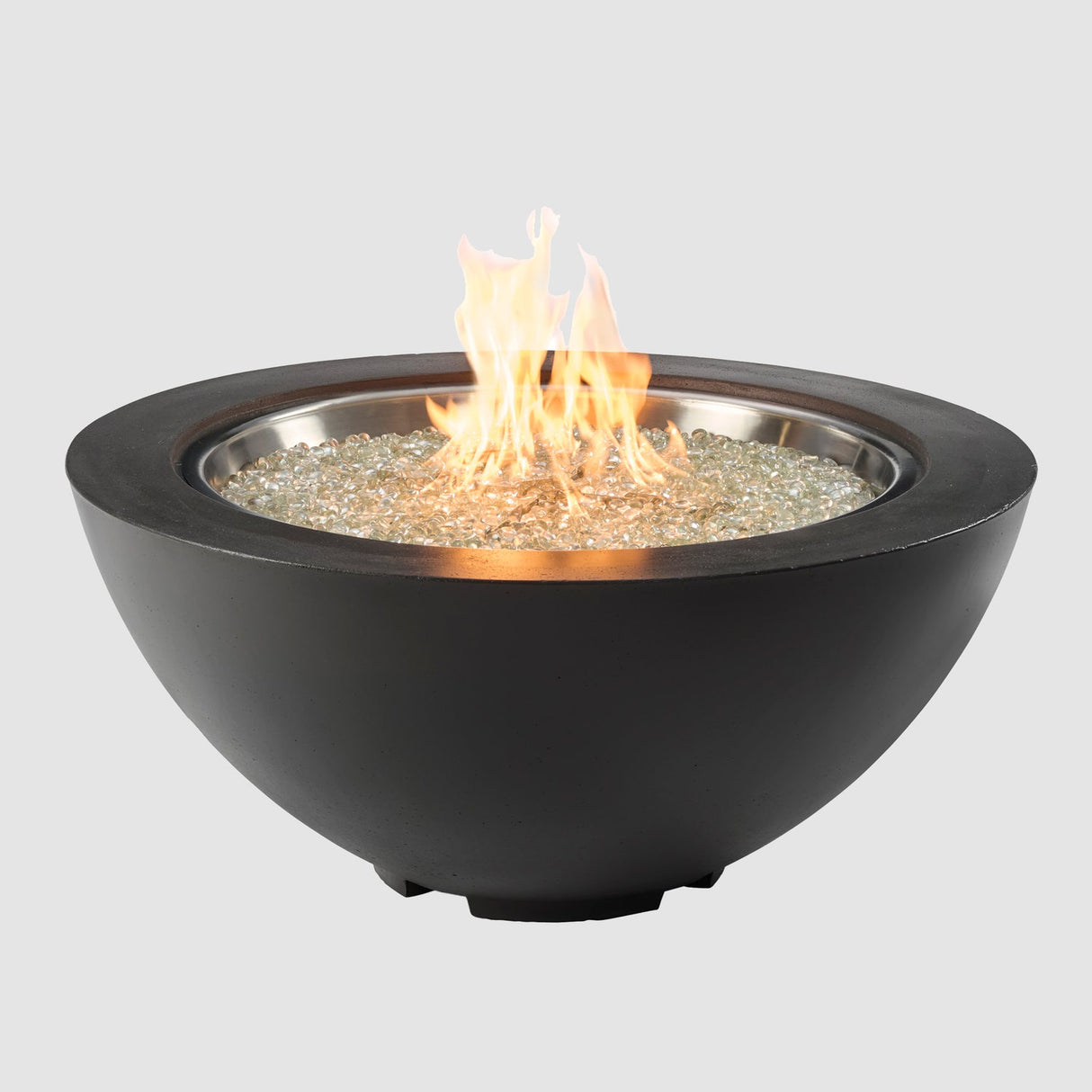 The Outdoor Greatroom Cove 54" Concrete Bowl Gas Fire Pit - CVB-54NG