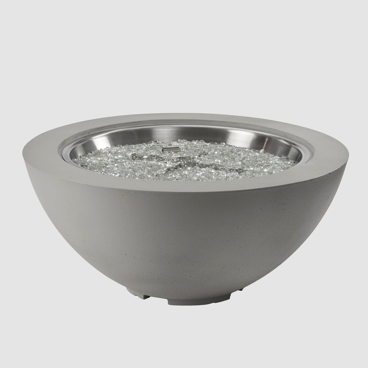 The Outdoor Greatroom Cove 60" Concrete Bowl Gas Fire Pit - CVB-60NG
