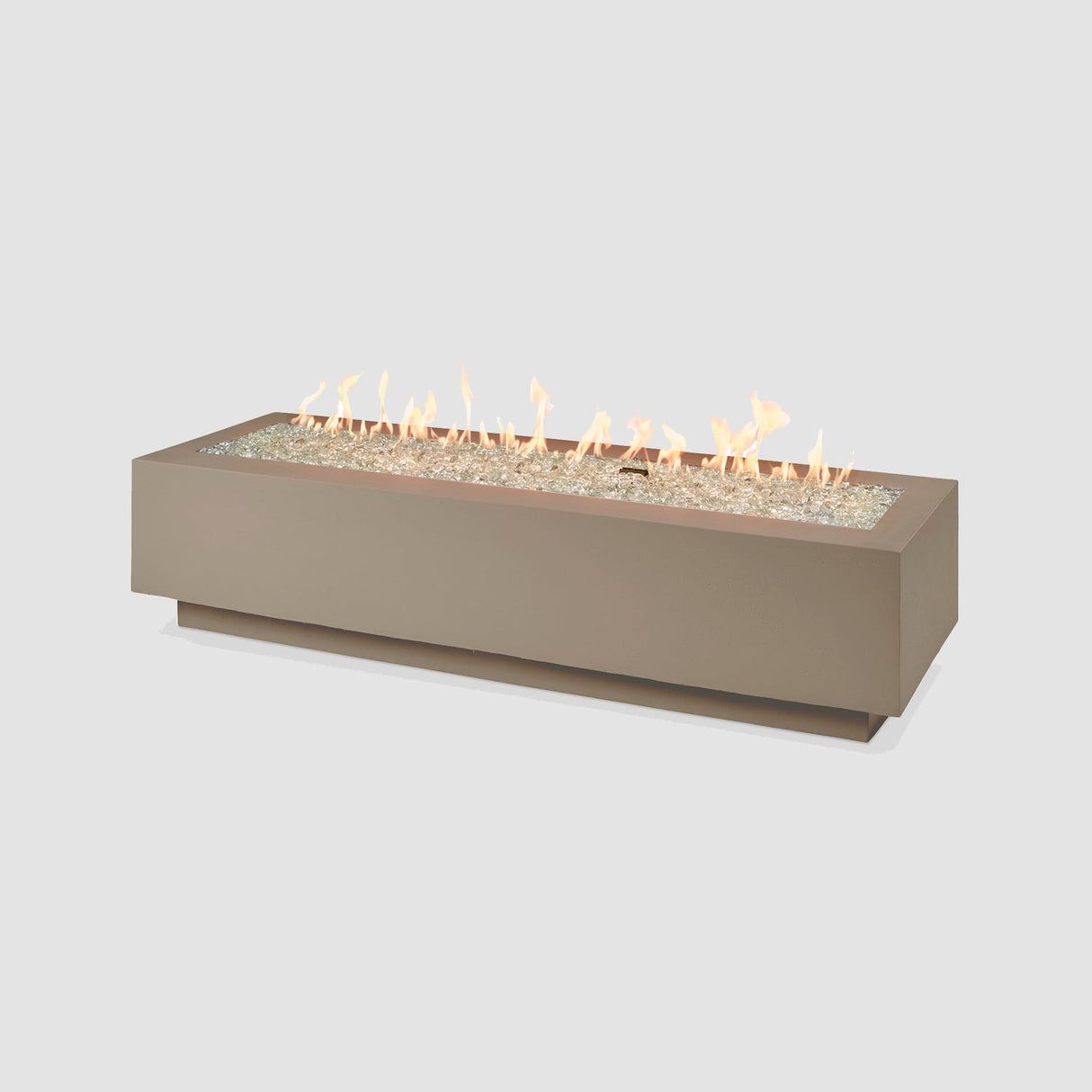 The Outdoor Greatroom Cove 72" Concrete Linear Gas Fire Pit - CV-72
