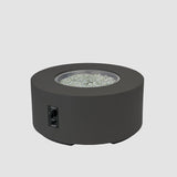 The Outdoor Greatroom Cove 60" Concrete Round Gas Fire Pit Table - CVC-60NG