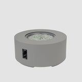 The Outdoor Greatroom Cove 60" Concrete Round Gas Fire Pit Table - CVC-60NG