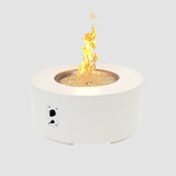 The Outdoor Greatroom Cove 48" Concrete Round Gas Fire Pit Table - CVC-48NG