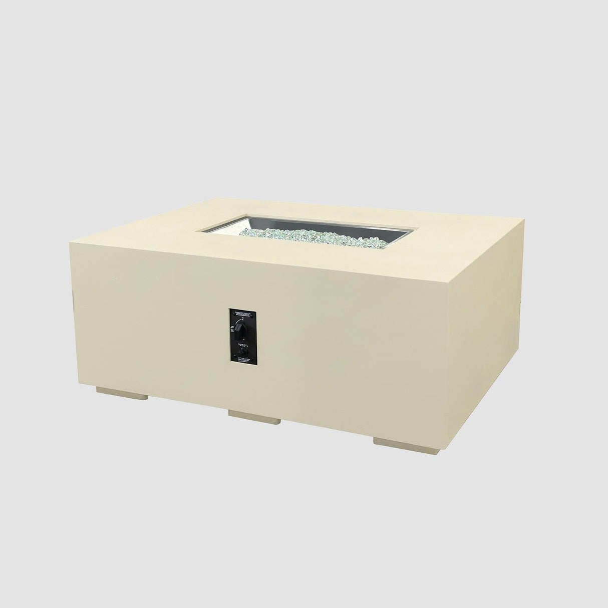 The Outdoor Greatroom Cove 48" Concrete Linear Gas Fire Pit - CVL-48NG