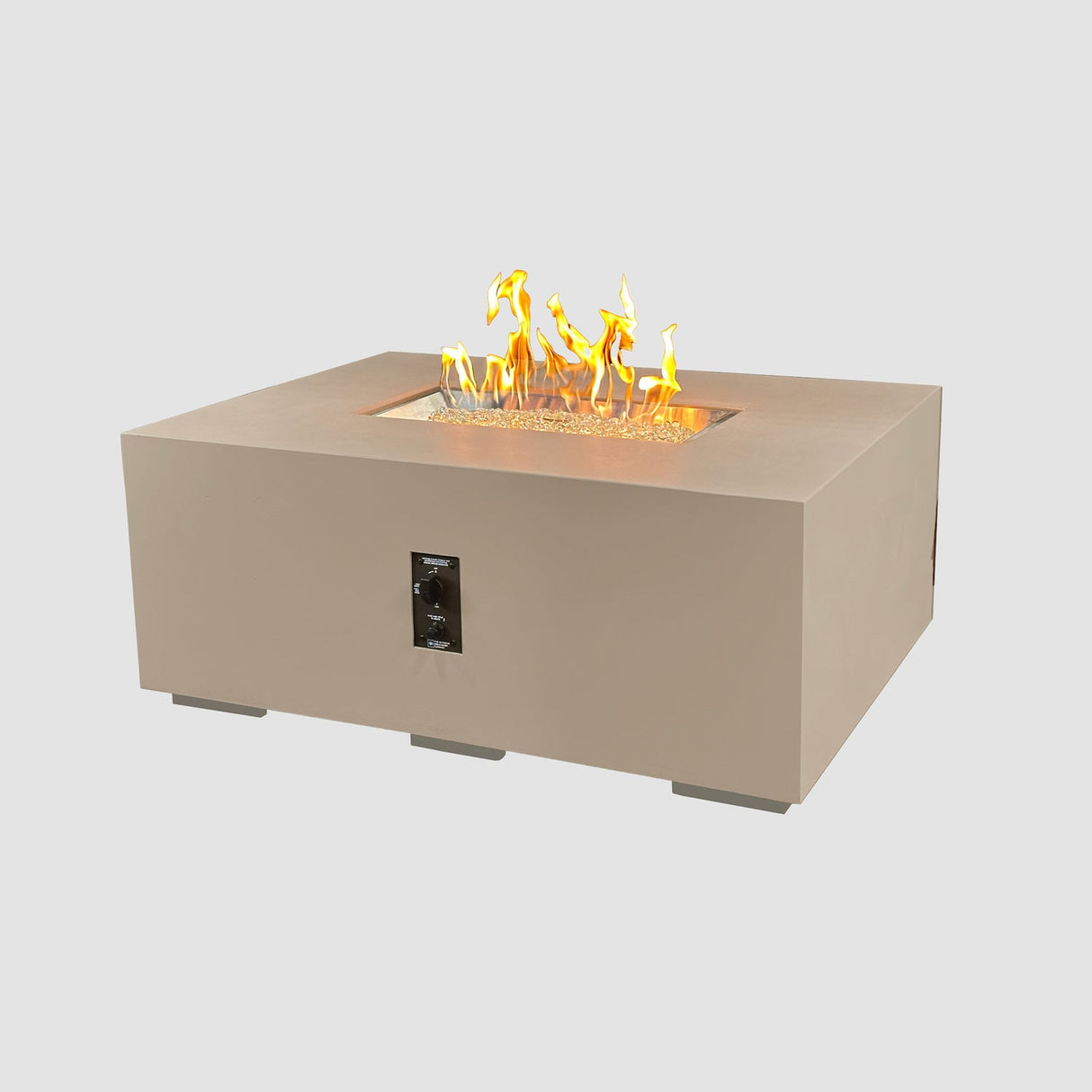 The Outdoor Greatroom Cove 48" Concrete Linear Gas Fire Pit - CVL-48NG