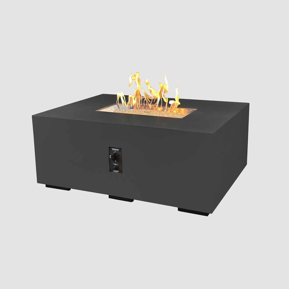 The Outdoor Greatroom Cove 48" Concrete Linear Gas Fire Pit - CVL-48NG