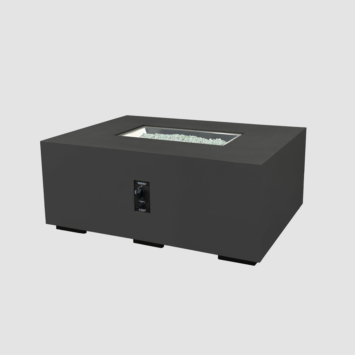 The Outdoor Greatroom Cove 48" Concrete Linear Gas Fire Pit - CVL-48NG