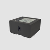 The Outdoor Greatroom Cove 36" Concrete Square Gas Fire Pit Table - CVS-36NG