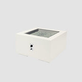 The Outdoor Greatroom Cove 36" Concrete Square Gas Fire Pit Table - CVS-36NG
