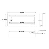 Modern Flames 50" Challenger Recessed Electric Fireplace [CEF-50B]