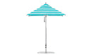 Ledge Lounger Premier Aluminum Umbrella - 6.5' Square Pulley