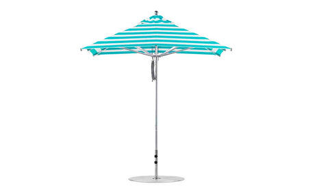 Ledge Lounger Premier Aluminum Umbrella - 7.5' Square Pulley