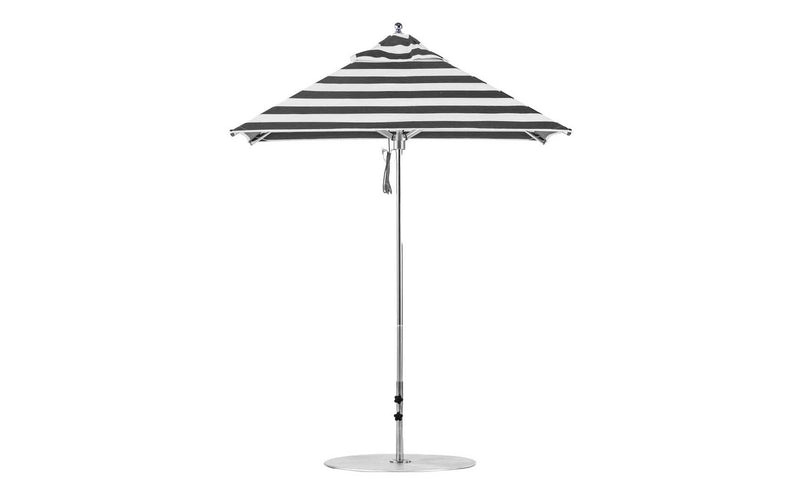 Ledge Lounger Premier Aluminum Umbrella - 6.5' Square Pulley