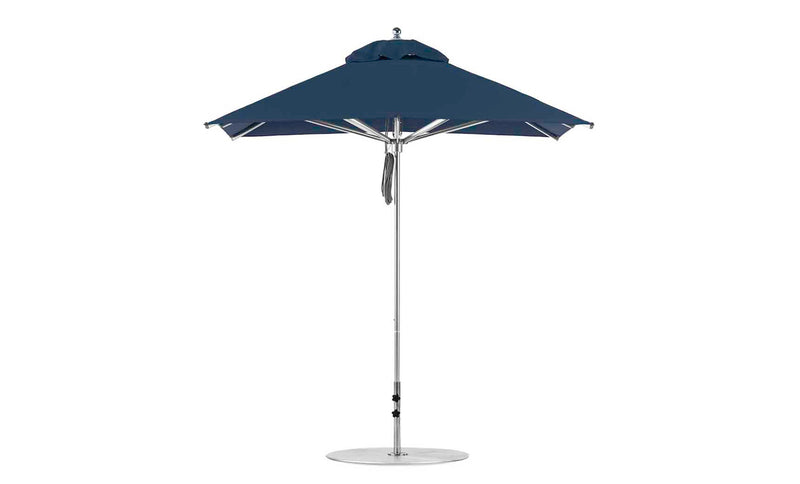 Ledge Lounger Premier Aluminum Umbrella - 7.5' Square Pulley