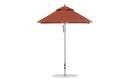 Ledge Lounger Premier Aluminum Umbrella - 6.5' Square Pulley