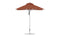 Ledge Lounger Premier Aluminum Umbrella - 7.5' Square Pulley