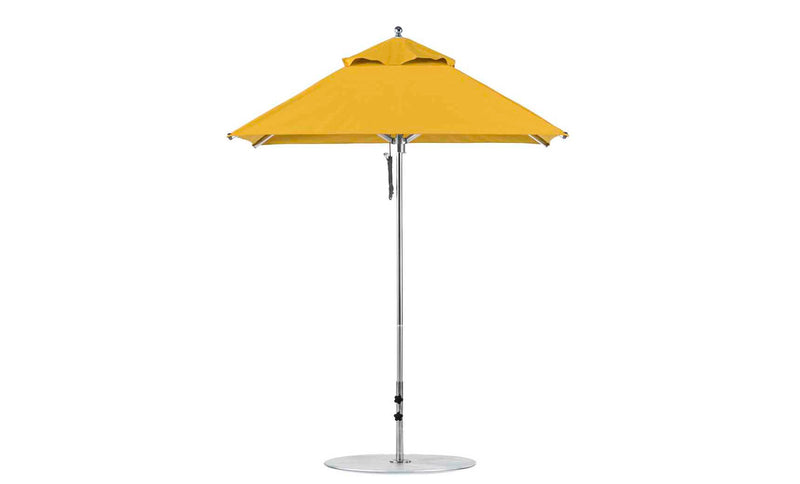 Ledge Lounger Premier Aluminum Umbrella - 6.5' Square Pulley