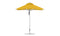 Ledge Lounger Premier Aluminum Umbrella - 7.5' Square Pulley