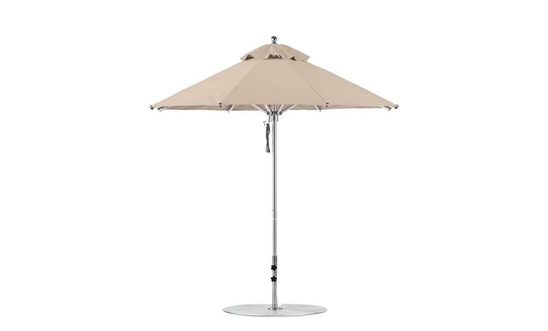 Ledge Lounger Premier Aluminum Umbrella - 7.5' Octagon Pulley