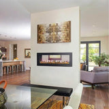 Napoleon Clearion Elite 60 Fully Recessed See Thru Wall Mounted Electric Fireplace, 60" [NEFBD60HE]