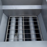 Forno Commerciale Natural Gas Deep Fryer, 4 Burners 120,000 BTU, 50 lbs Oil Capacity