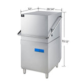 Forno Commerciale Hood Dishwasher