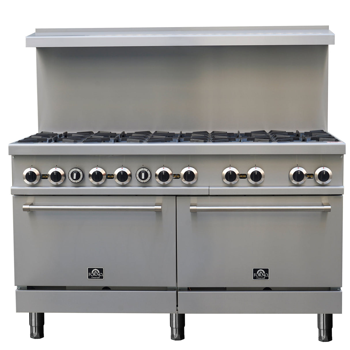 Forno Commerciale 60 Inch  Gas Range with 10 Burners