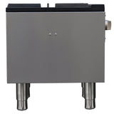 Forno Commerciale Gas Stock Pot Range – Single 3-Ring Burner, Stainless Steel Construction