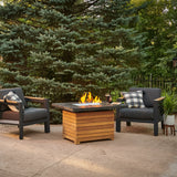 The Outdoor Greatroom Darien 42" Rectangular Gas Fire Pit Table - DAR-1224-EBG-K