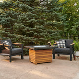 The Outdoor Greatroom Darien 42" Rectangular Gas Fire Pit Table - DAR-1224-EBG-K