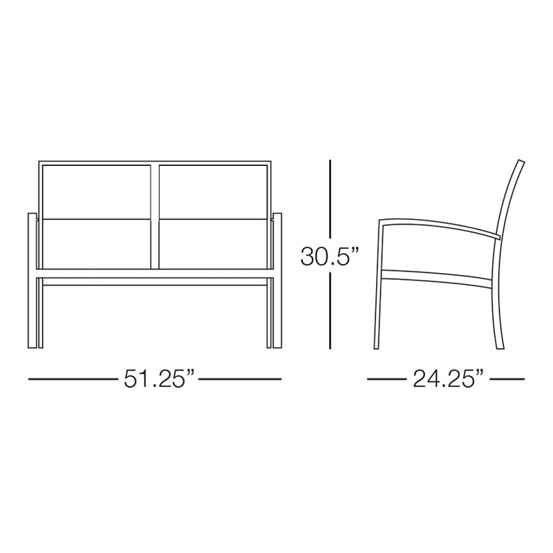 Kannoa Dominica Loveseat