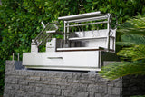 Tagwood BBQ Argentine Santa Maria Wood Fire & Charcoal Gaucho Grill | BBQ08SS -