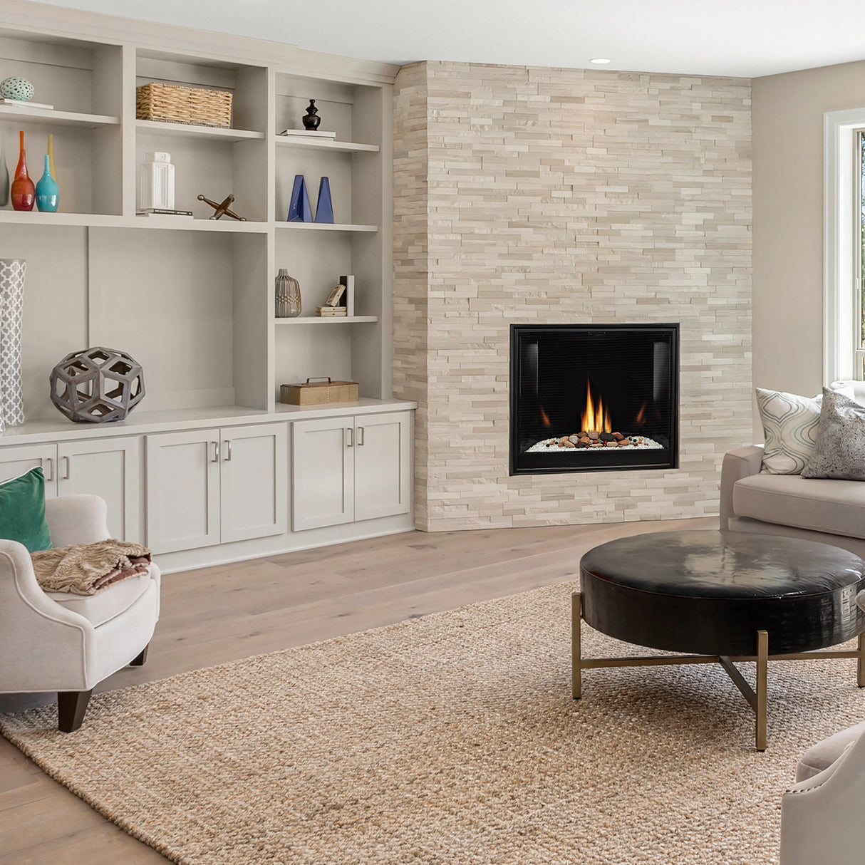 Empire Tahoe Clean-Face Contemporary 42" Direct Vent Fireplace - DVCC42BP