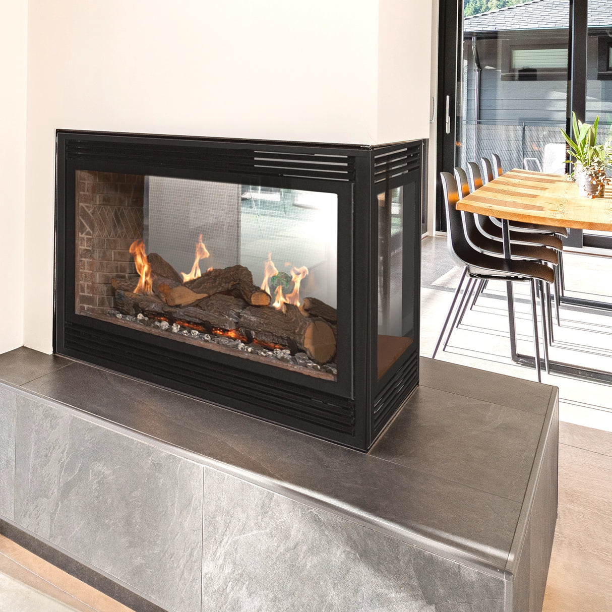 Empire Tahoe Premium Peninsula 36" Direct Vent Fireplace - DVP36PP32
