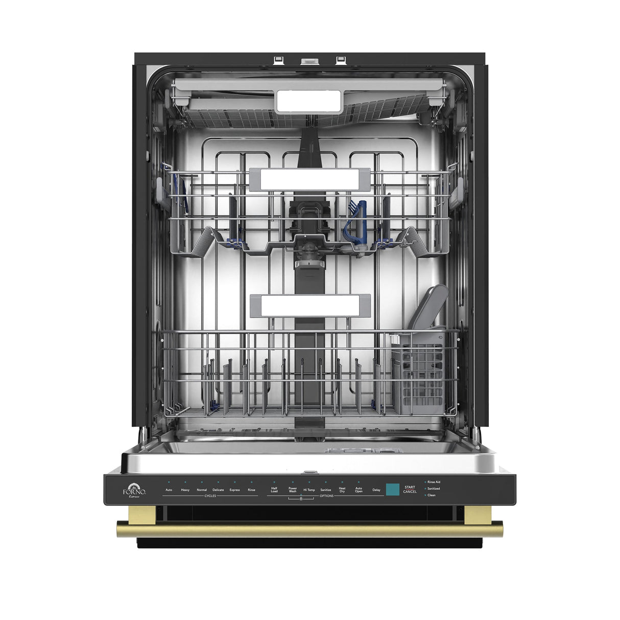 Forno Stella 24" Built-in Dishwasher – Tall Tub, 44 dBA, Top Touch Control, Soil-Sensing & ENERGY STAR