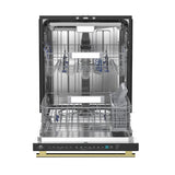 Forno Stella 24" Built-in Dishwasher – Tall Tub, 44 dBA, Top Touch Control, Soil-Sensing & ENERGY STAR