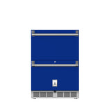 Hestan 24″ Outdoor Refrigerator Drawer and Freezer Drawer With Lock - GRFR24