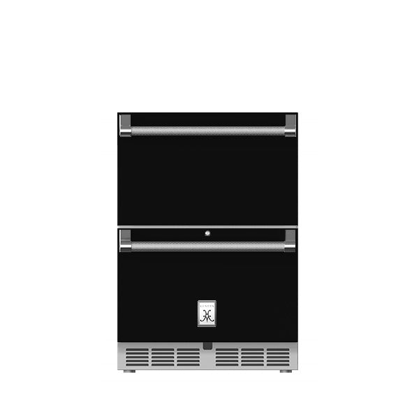 Hestan 24″ Outdoor Refrigerator Drawer and Freezer Drawer With Lock - GRFR24