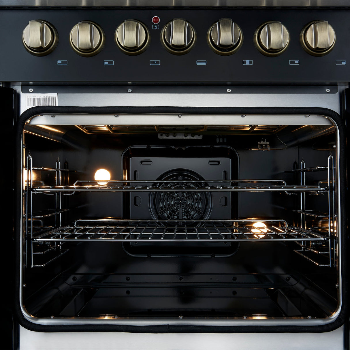 Forno Galiano Freestanding French Door Dual Fuel Range