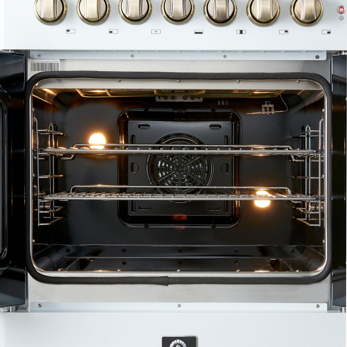 Forno Galiano Freestanding French Door Dual Fuel Range