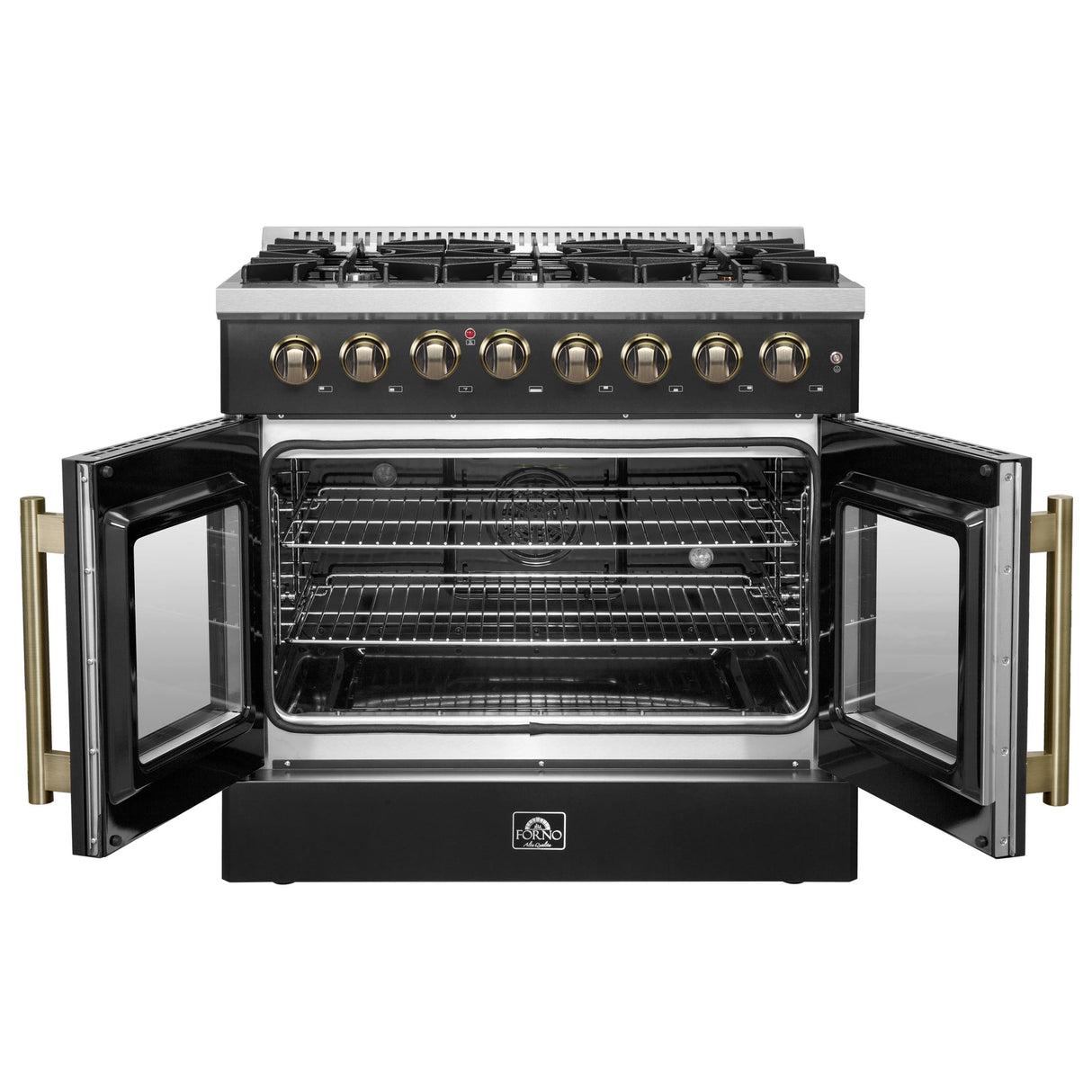 Forno Galiano Freestanding French Door Dual Fuel Range