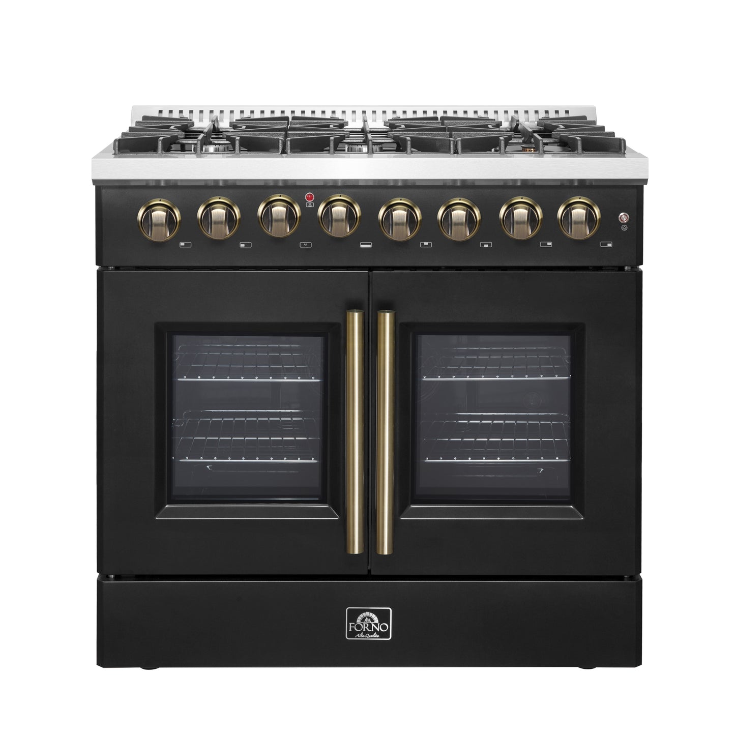 Forno Galiano Freestanding French Door Dual Fuel Range