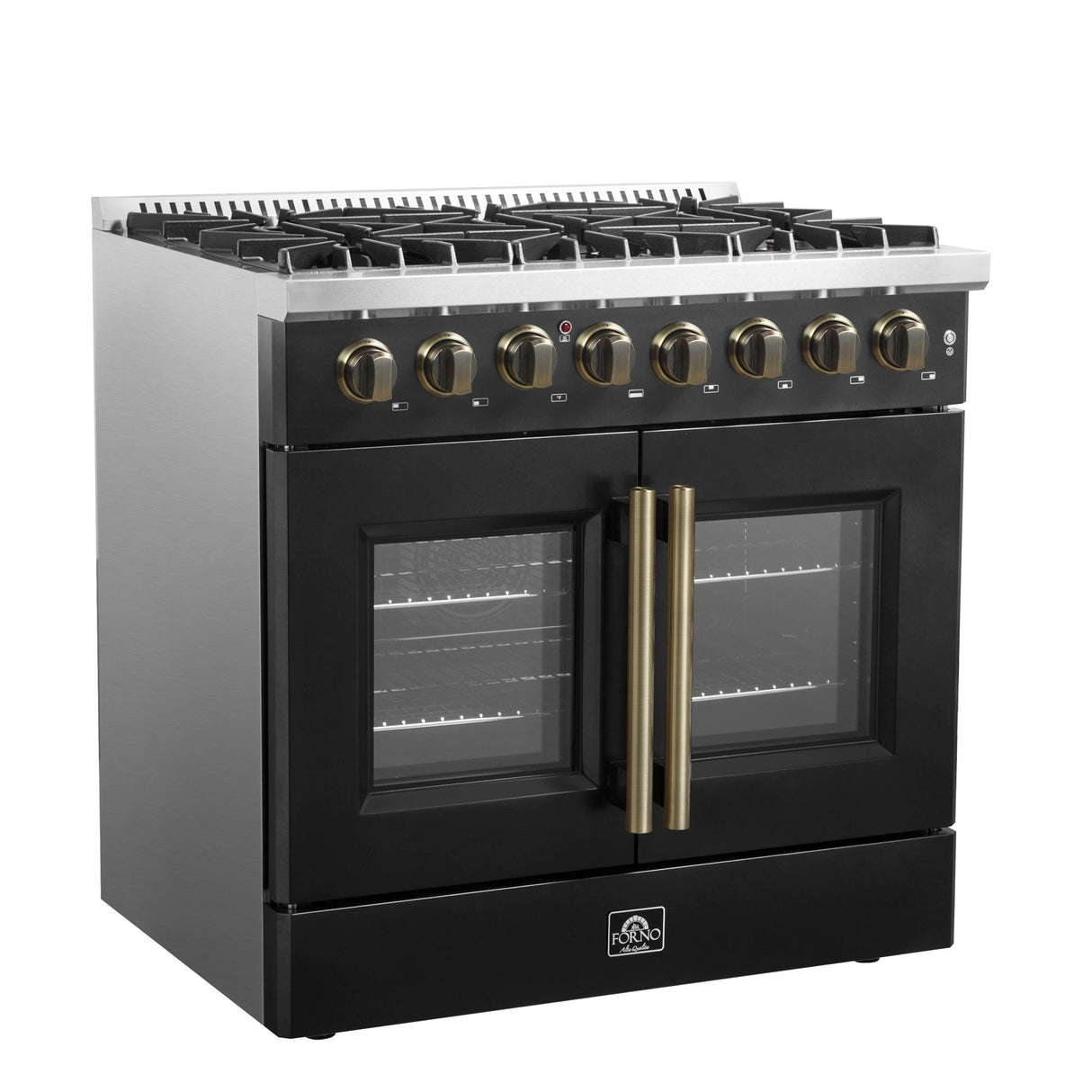 Forno Galiano Freestanding French Door Dual Fuel Range