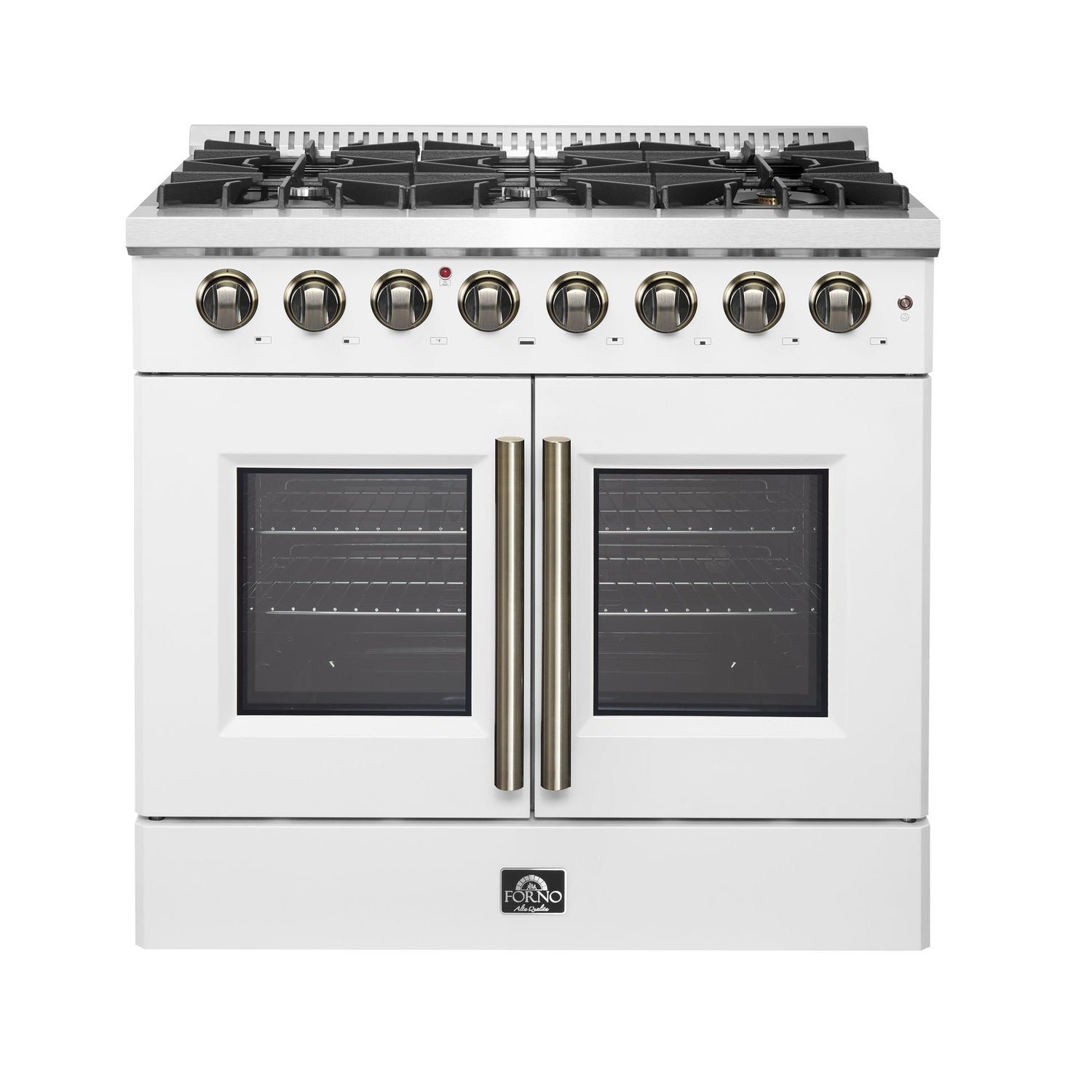 Forno Galiano Freestanding French Door Dual Fuel Range