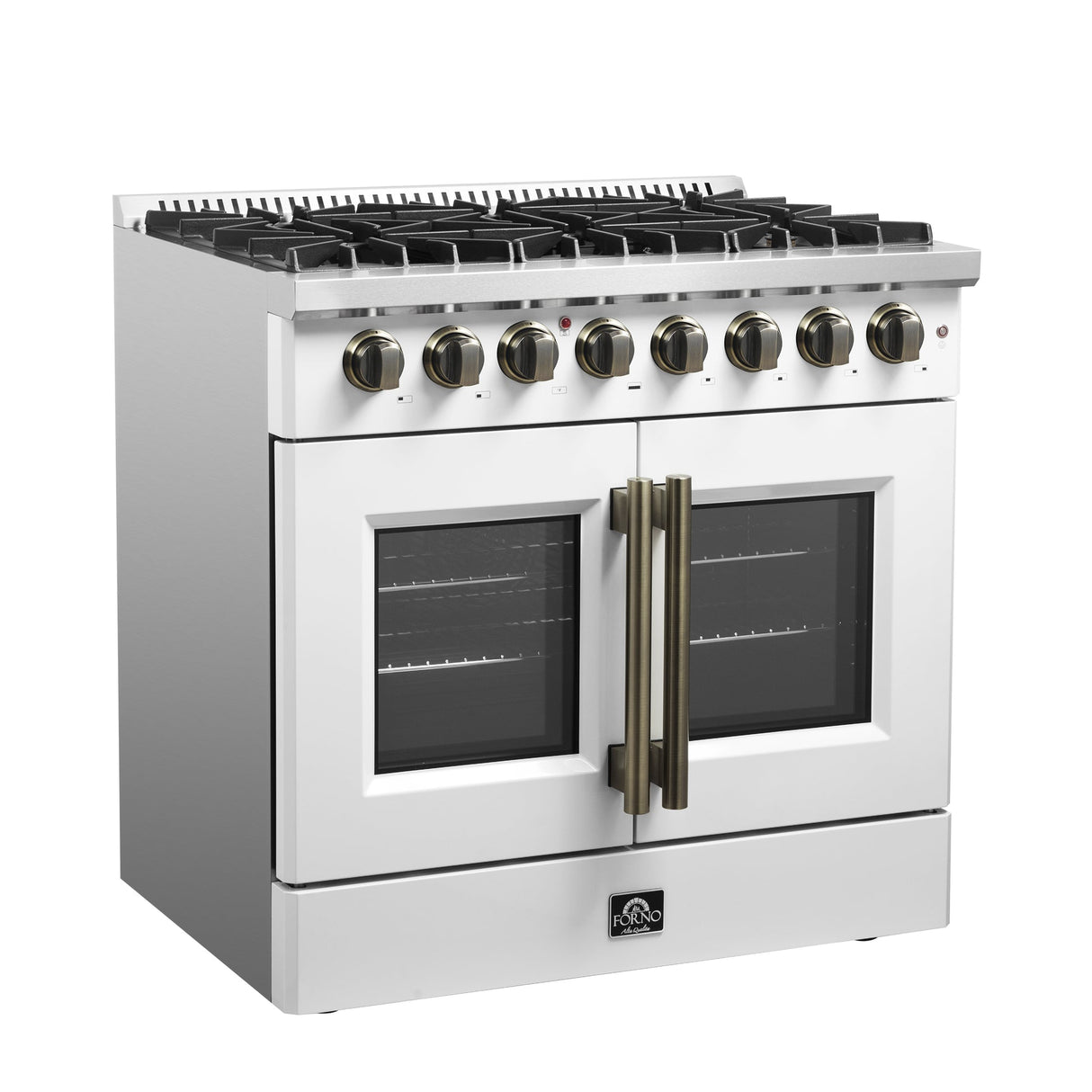Forno Galiano Freestanding French Door Dual Fuel Range