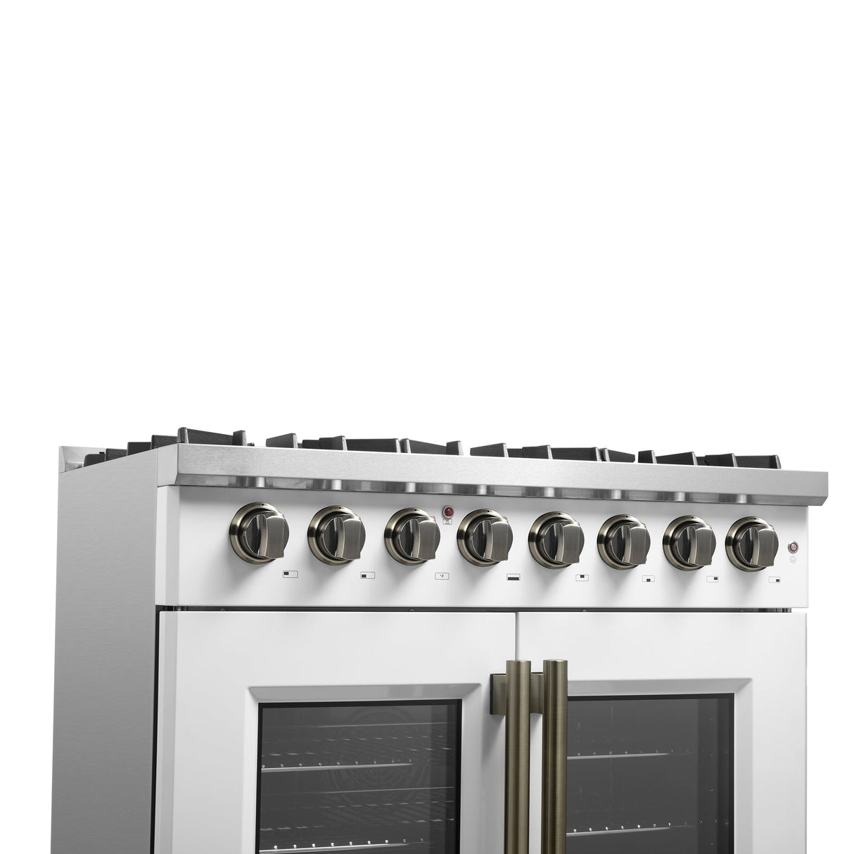 Forno Galiano Freestanding French Door Dual Fuel Range