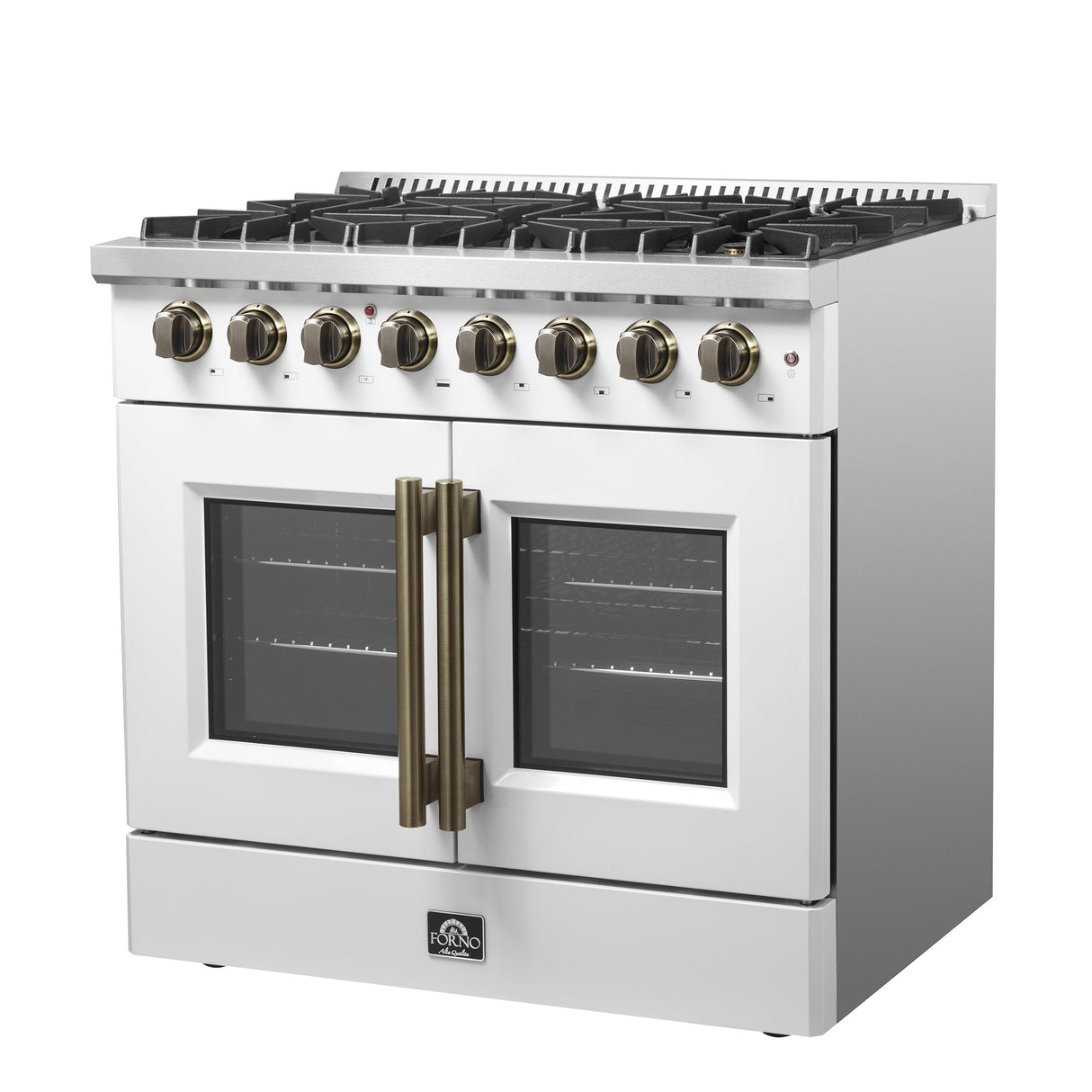 Forno Galiano Freestanding French Door Dual Fuel Range