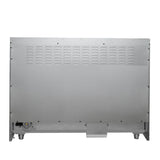 Forno Galiano 48-inch French Door Dual Fuel Range, with Antique Brass Design, 8 Sealed Burners - 107,000 BTU, Griddle, 6.58 cu.ft. Double Ovens