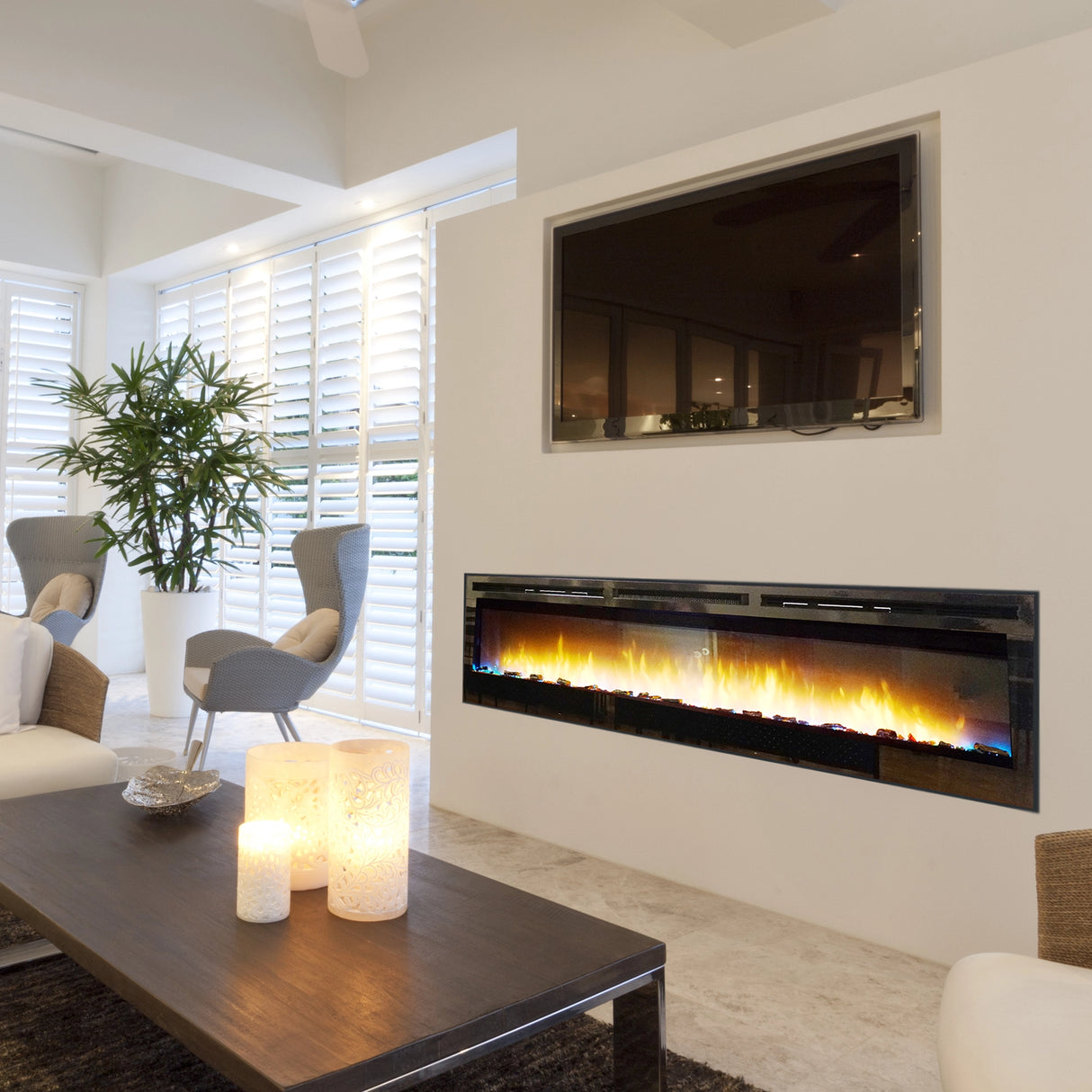 Empire Nexfire Linear 34" Electric Fireplace - EBL34
